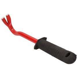 10" Crow Wrecking Pry Bar Nail Jimmy Lever with Rubber Handle Remover