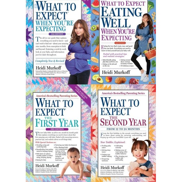 mukawa What to Expect 4-book set: First Year/Second Year/What to