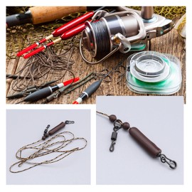 6PCS Pre Rigged Rig Tube Helicopter Chod Hair Rigs Anti Tangle Fishing Tackle Links Outdoor Fishing Gear Carp Fishing Accessories for Freshwater Saltwater