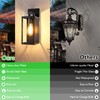 BesLowe Outdoor Wall Light Fixtures, Exterior Waterproof Wall Lanterns, Bronze