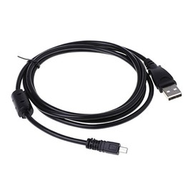 PlatinumPower USB Data Cable Cord For Panasonic Lumix DMC-TS20, DMC-TS25, DMC-TS30, DMC-TZ1, DMC-TZ2