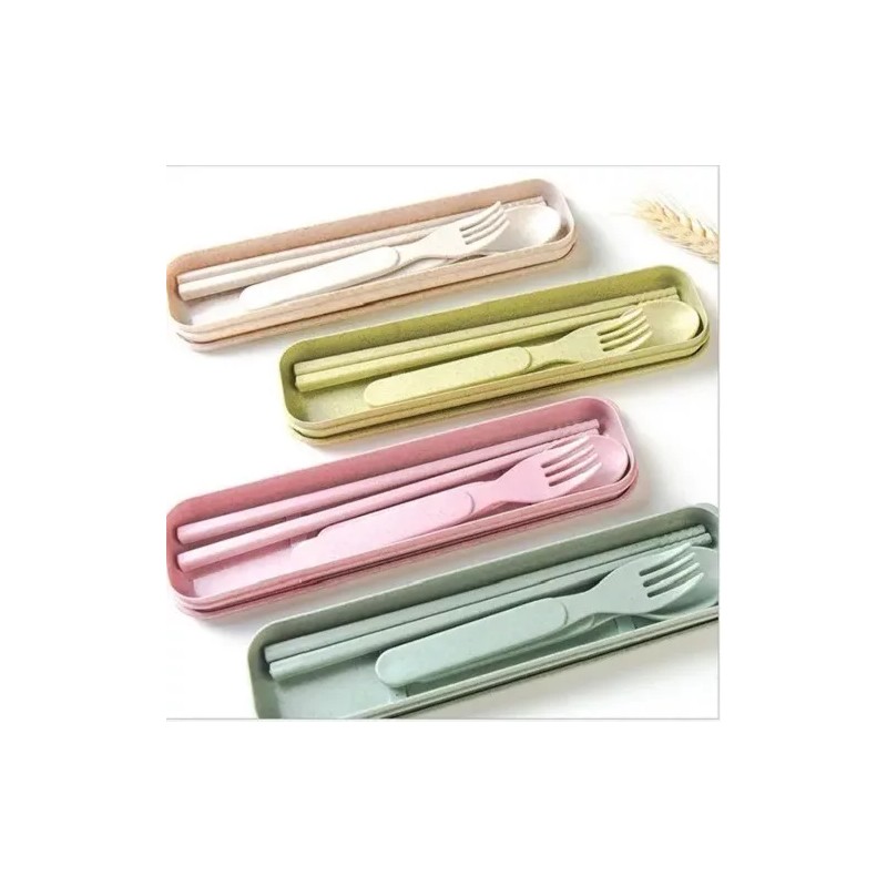 Misore Cubiertos Palillos Portatiles Ecologicos Para Uso Diario