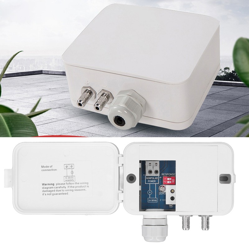 Differential Pressure Transmitter Temperature Humidity Sensor Air Mositure Probe Monitor