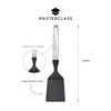 MasterClass Soft Grip Stainless Steel Slotted Turner