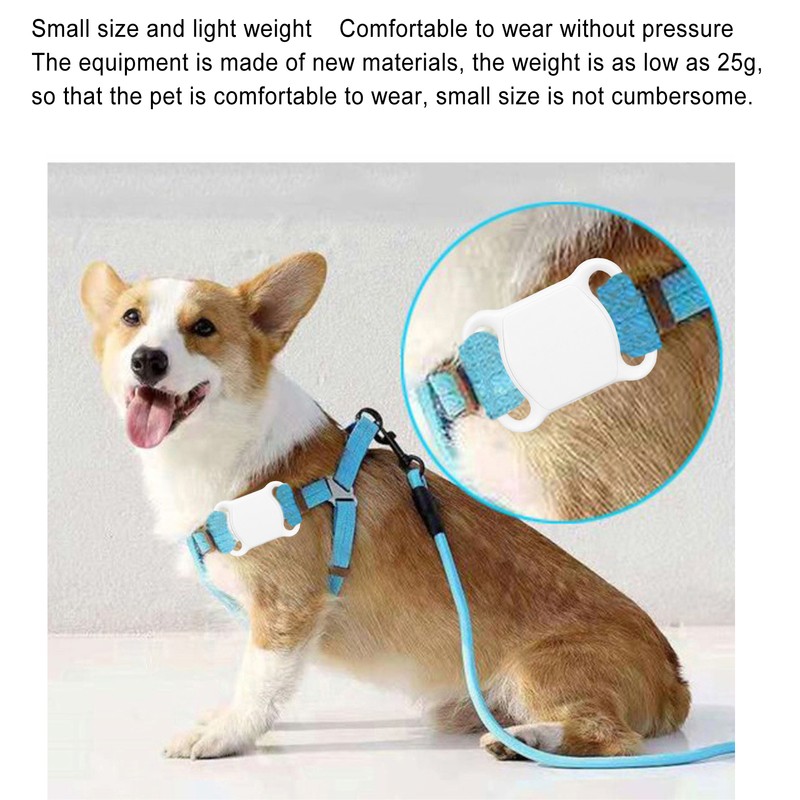 Pet GPS Locator Collar Waterproof Bluetooth Wireless Animal Tracking Device