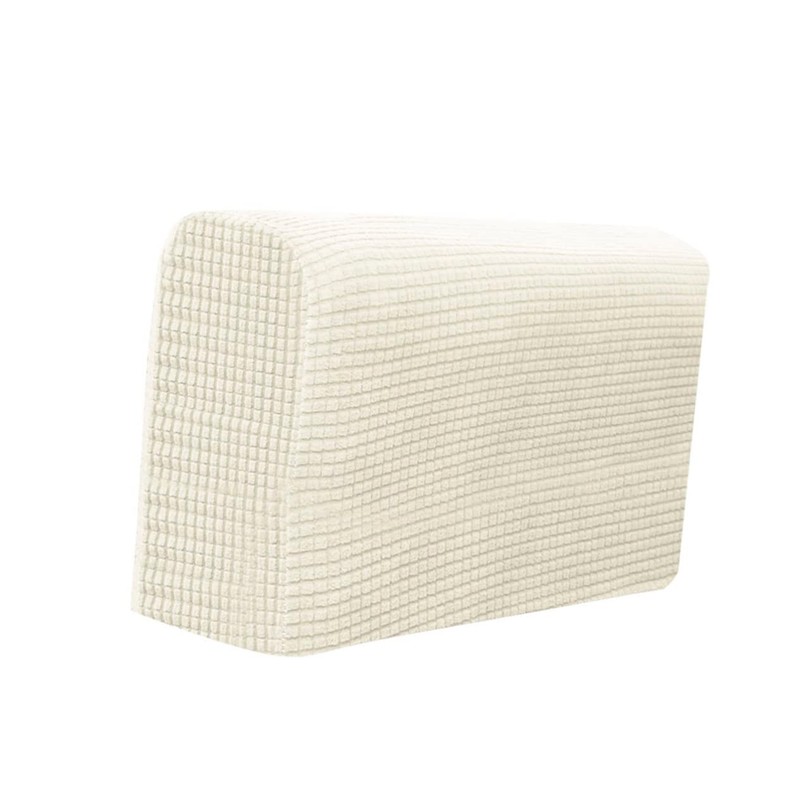 STOBAZA 2sets Armrest Covers Sofa Armchair Slipcovers Stretch Elastic Jacquard