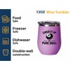 Billiard Pink Edition Wine Tumbler 12oz - Chalk it up