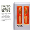 Elite Gourmet ECT2899 LCD Touch Toaster, 2 Extra-Wide Slots, 6