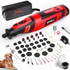 SHALL 8V Cordless Rotary Tool Kit, Lightweight 2.5 Ah Battery