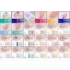 Gel Nails Stickers Pegatinas Para Pie Uñas Múltiples Estilos