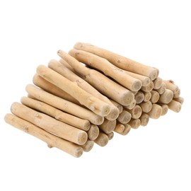 10cm Wood Natural Driftwood Wood Rod Bar for DIY Crafting Patchwork and Home Decoration Ornaments Supplies 250g/ Pack