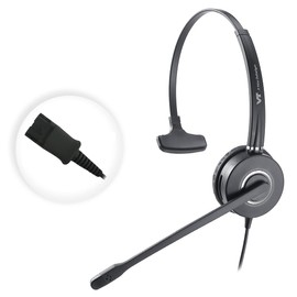 overol Plantronic-QD - Auriculares con micrófono - para cables con conector de desconexión rápida para oficina de centro de llamadas (VT6932QD)