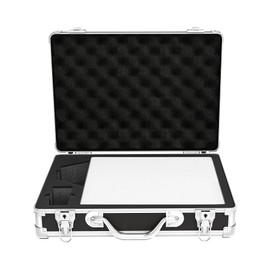 Starlink Mini Case,Aluminum Travel Case for Mini Starlink with Molded Foam for Mini Accessories, Lockable Storage Case Black