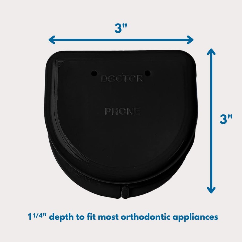 2 Pack of Retainer Cases (Available in Various Color Options);