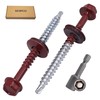SKIR'CO (Pack of 50) Painted Roofing Screws 4.8 x 60