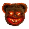Pack 2 Mascaras Oso Y Conejo Con Luz Led Halloween