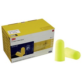 250 Pairs of E-A-R Ear Soft Neon Ear Plugs (500 Ear Plugs in Total) EN352 SNR 36db