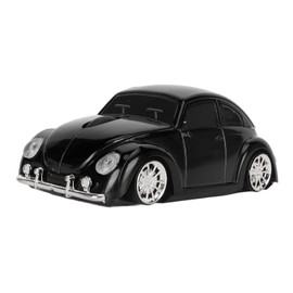 Dilwe Ratón Inalámbrico con Forma de Coche Deportivo de 2,4 GHz, Ratón Inalámbrico óptico para Juegos con Faro LED, Ratón de Computadora para Computadora Portátil de Escritorio