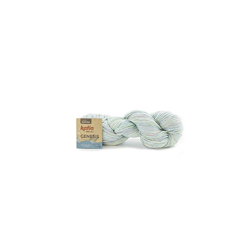 Sustainable Cotton Yarn Katia Genesis Colour 302, 150 g Cotton