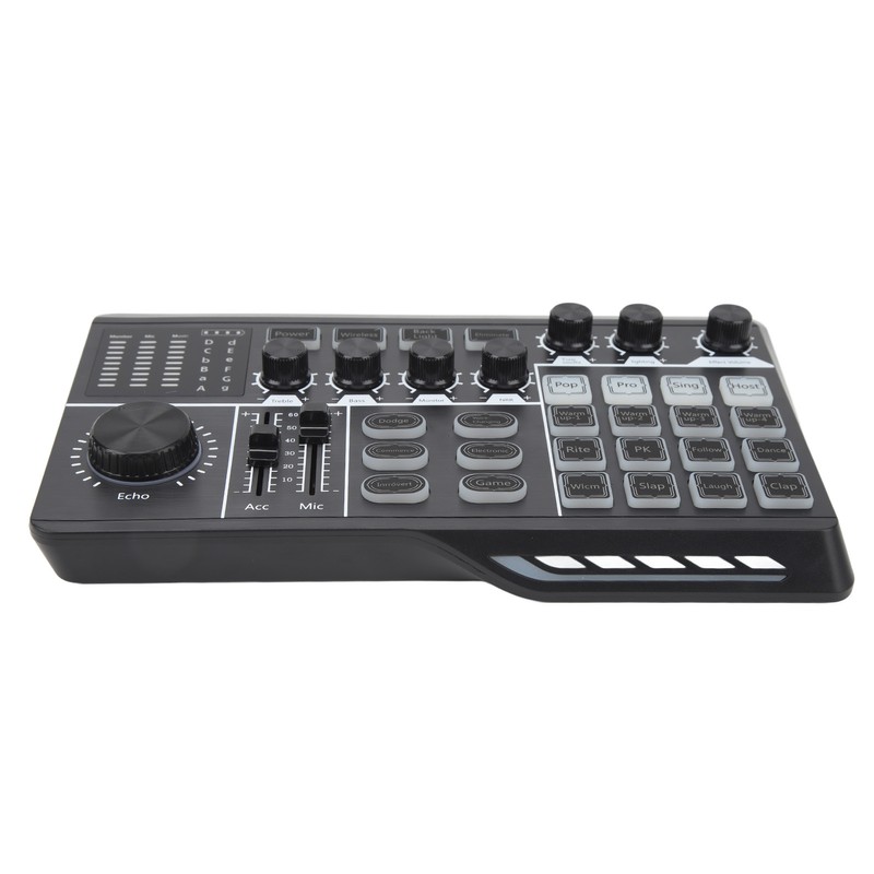Professional Sound Mixer 1200mAh Micro USB Studio Streaming Live Gaming