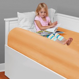 Shrunks Inflatable Bed Rail for Toddlers, Kids, Adults, and Elderly | Portable Bed Bumper for Toddler Travel or Home | Blow Up Bed Guard Rail for Twin, Full, Queen, King Size Beds (1 Pack)