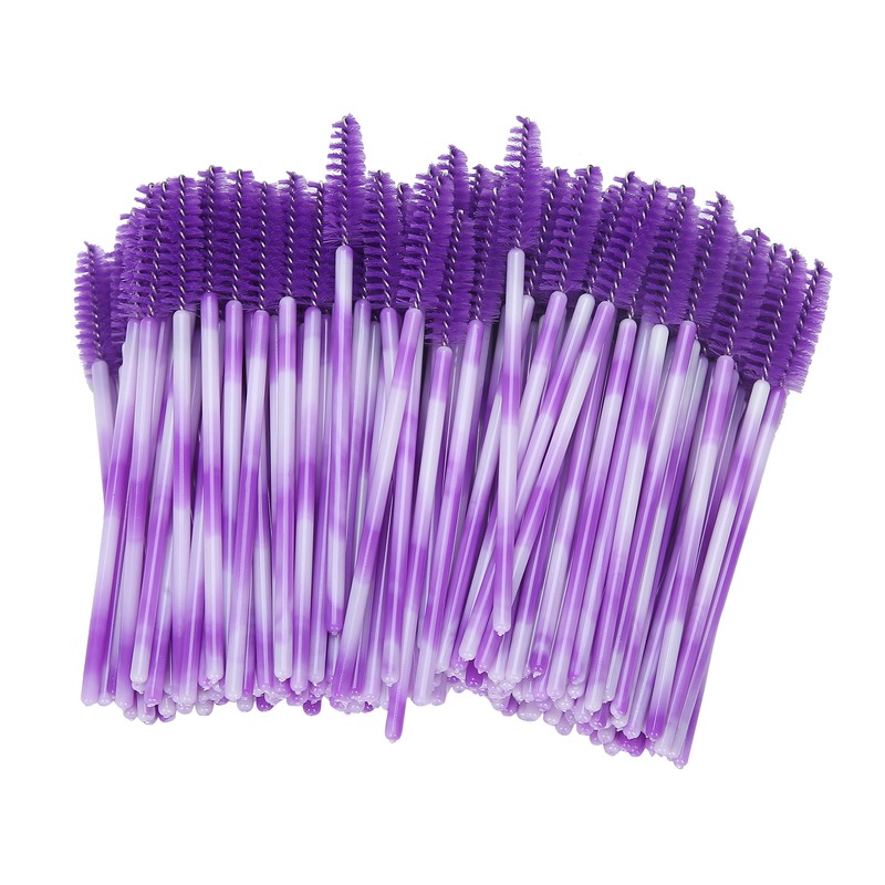 200pcs Disposable Eyelash Brush Travel Portable Lash Brush Makeup Tool
