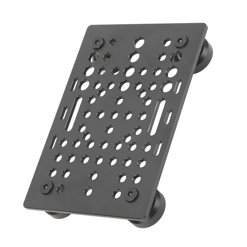 Gantry Plate Aluminum High Strength Gantry Board Black Anodized 3D