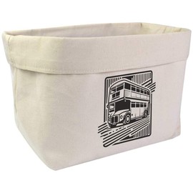 Large 'London Bus' Canvas Organiser/Storage Bag (OR00032537)
