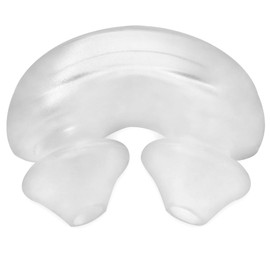 3B Medical Rio II Nasal Pillows Mask Replacement Cushions (Medium), Clear