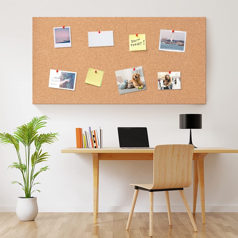 Cork Board Roll 3mm Thick - 50"x18" Cork Board for