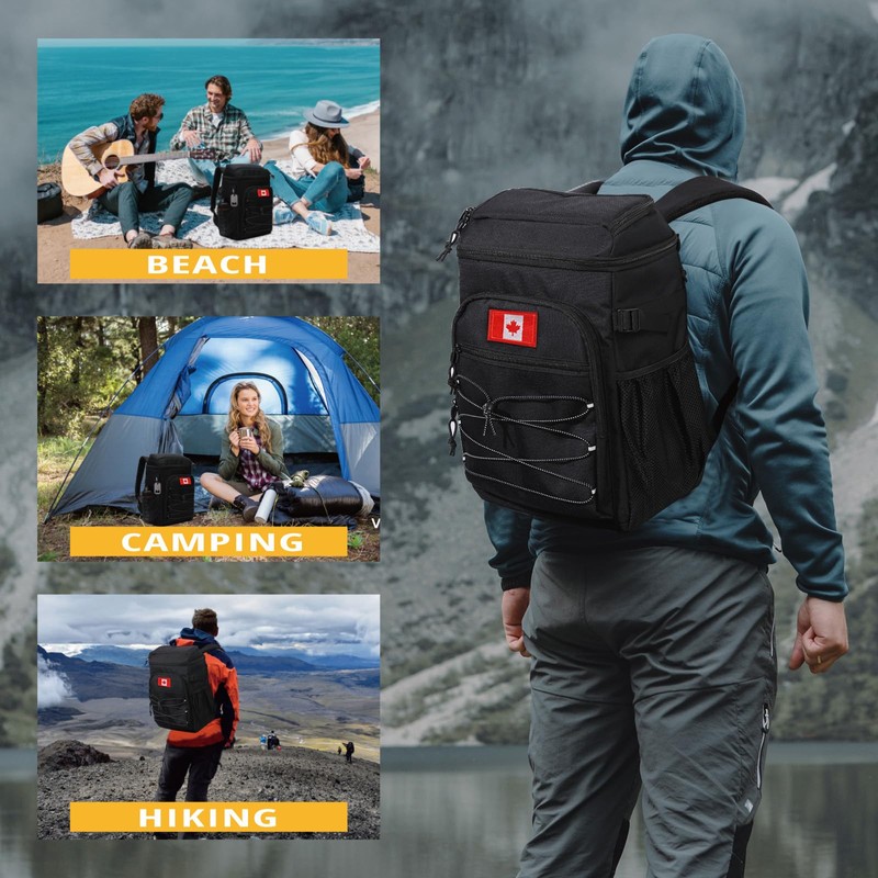 Tactical Backpack Cooler, 25L Cooler Backpack Insulated Leak-Proof, Heavy Duty