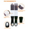 ROLLINGDOG Gloss Edge Paint Brush 2PC - 1PC Four Sided