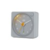 BRAUN/Brown Analog Alarm Table Clock Gray BC02XG, gray