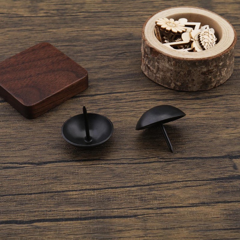 EMSea Upholstery Nails, Furniture Nails, Antique Black, Sofa Nails, Household