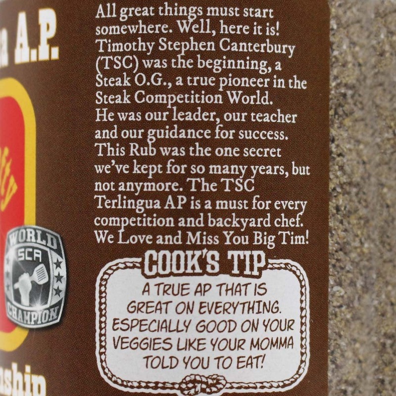 Pancho and Lefty Steaks T.S.C.'s Terlingua A.P. Rub