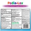 Pedia-Lax Laxative Liquid Glycerin Suppositories for Kids, Ages 2-5, 6