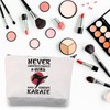 Karate Girl Gifts Martial Arts Gift Karate Cosmetic Bag Never