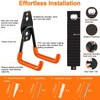 HUPBIPY Heavy Duty Garage Hooks 4 Pack, 7.7 inch U