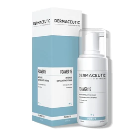 Dermaceutic Foamer 15 - Gentle Foaming Cleanser - Brightening Facial Wash - Exfoliating Cleaner for a Clear and Bright Complexion - 100ml