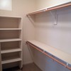 Eau 4 Packs of White Heavy Duty Closet Shelf and