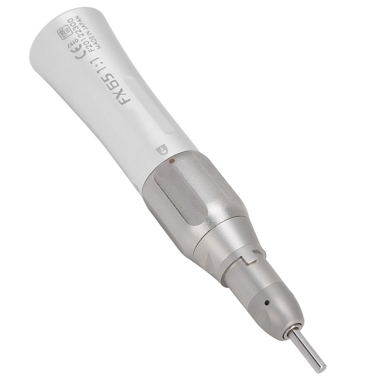 Dental Low Speed Handpiece Straight Nose for Teeth Cleaning Polishing