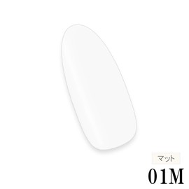 LinoGel Color Gel Gel Nail Cosmetics Registration 0.2 oz (5 g) Compatible with LED/UV Light 01M White Professional Nail Made in Japan