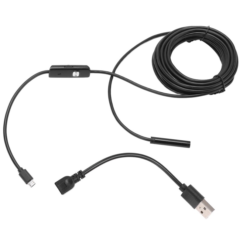 AN97‑8 8mm Mobile Phone Endoscope 6LED Waterproof Facility Inspection Endoscope