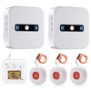Daytech Call Bell, Caregiver, Paja, Wireless Call Button, Alarm, For