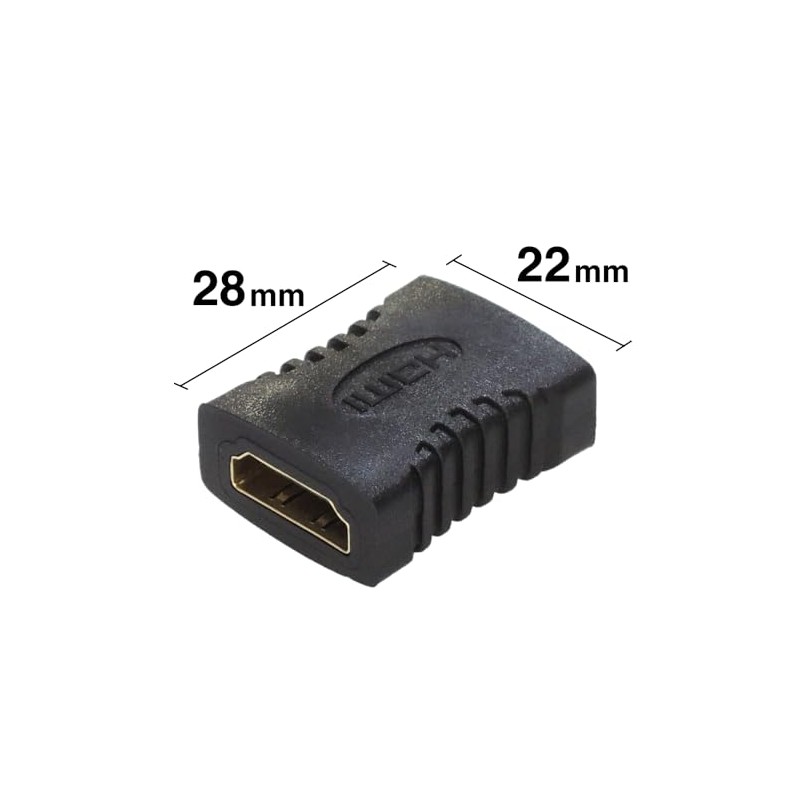 HDMI Extension Adapter Relay Connector (1 Piece)