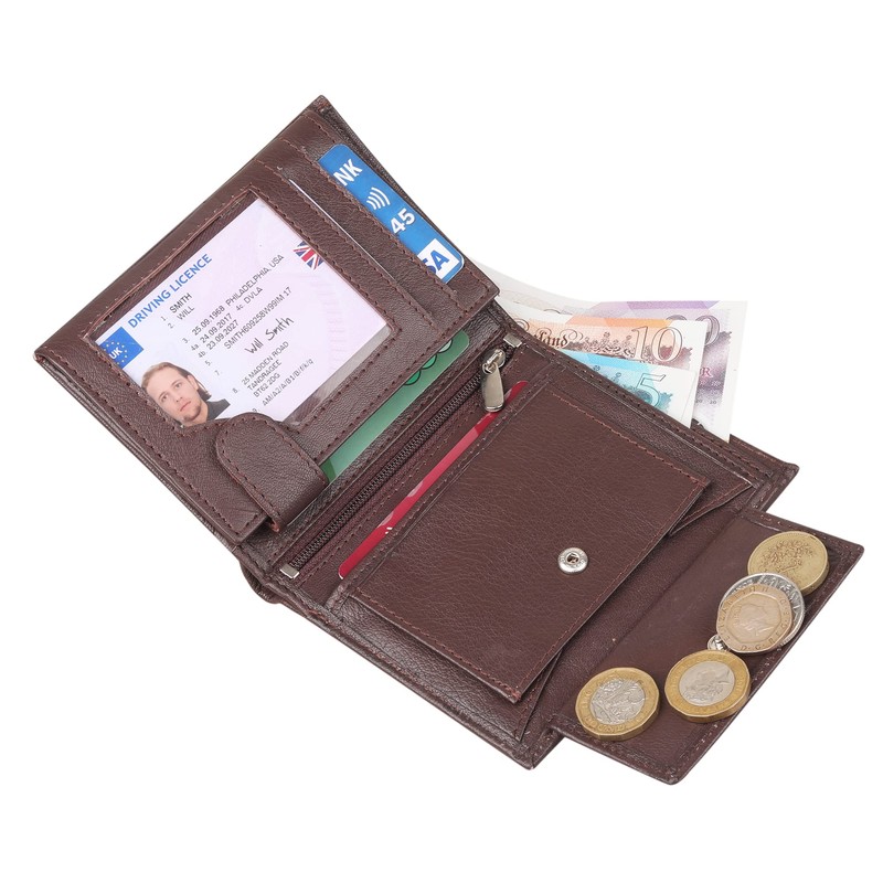 Soft Genuine Leather Wallets For Men | RFID Blocking Card