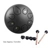 Steel Tongue Drum 8 Note 6 Inches Handpan Drum Percussion