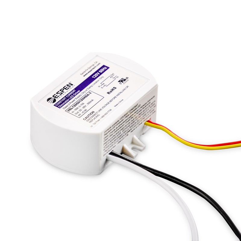 Espen LED Driver VEL12050120HDA-3 TRIAC Dimming, Constant Current, Max. 12W,