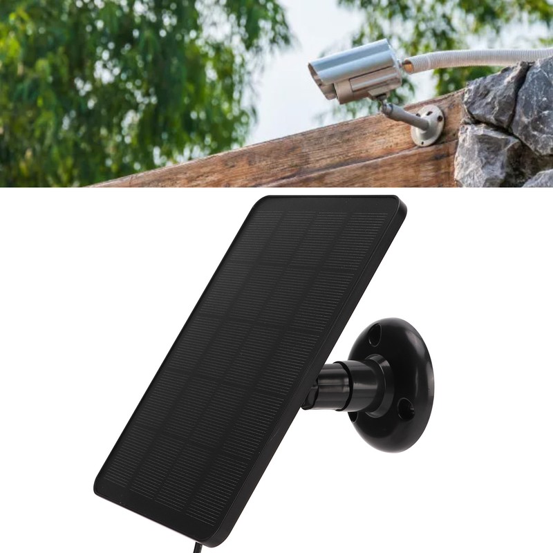 Solar Charging Panel Monocrystalline Silicon 4W 5V with Charging Cable
