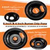 MP22YA Stove Elements Replacement and W10288051 Electric Stove Drip Pans